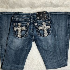 Girls Miss Me Pants (size 8)